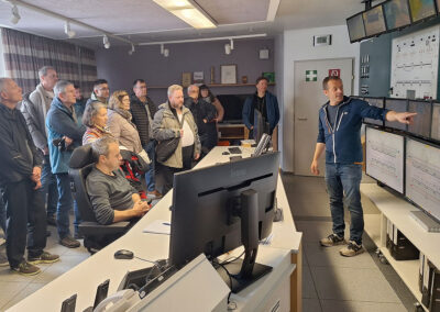 Besuch der Sicherheitseinrichtungen am Felbertauern